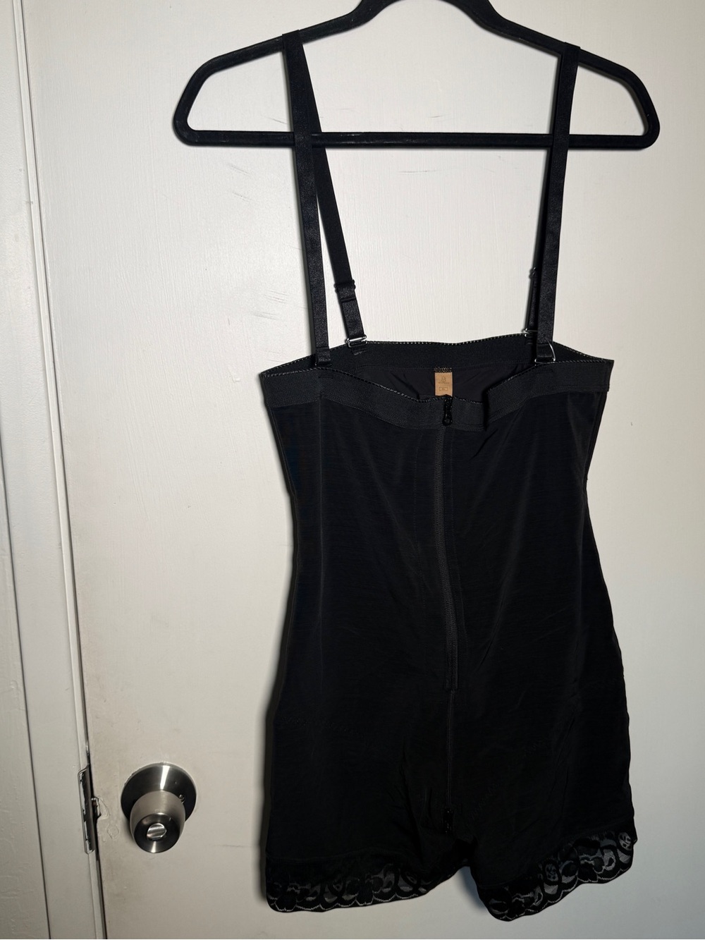 Shapellx Black Shapewear Romper with Adjustable Straps XL NEW!